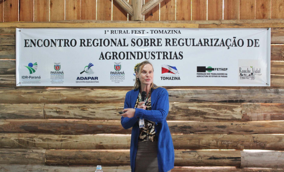 Encontro Regional sobre Regularização de Agroindustrias, em Tomazina -