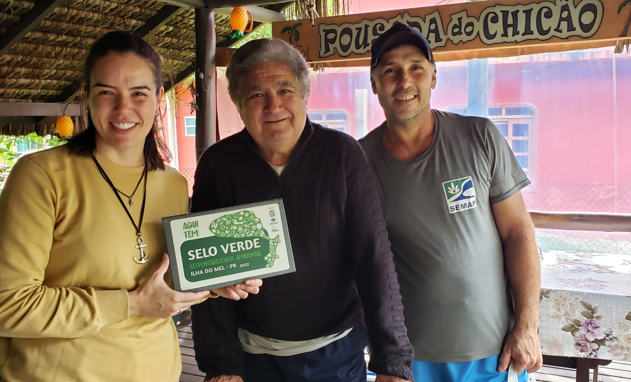 Pousadas da Ilha do Mel recebem “Selo Verde”