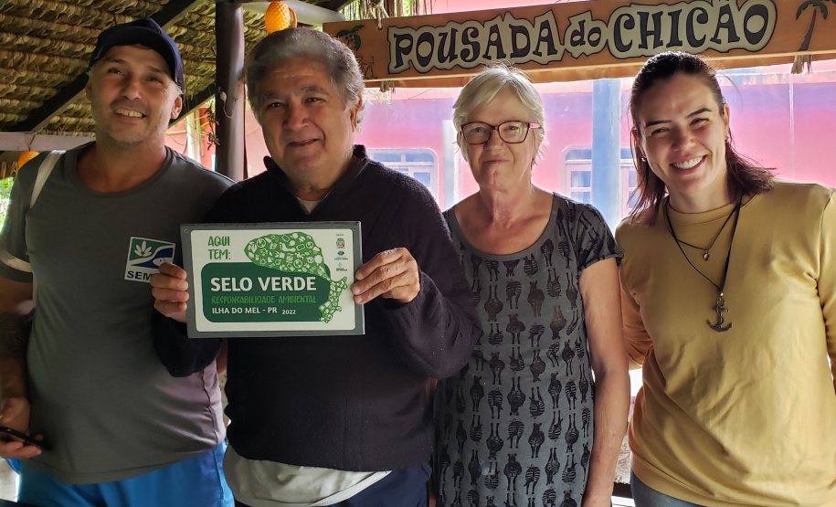 Pousadas da Ilha do Mel recebem “Selo Verde”