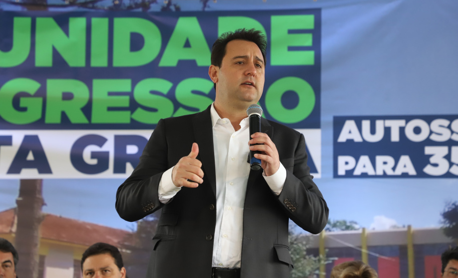Governador inaugura nova unidade de progressão penal para recuperação de presos em Ponta Grossa