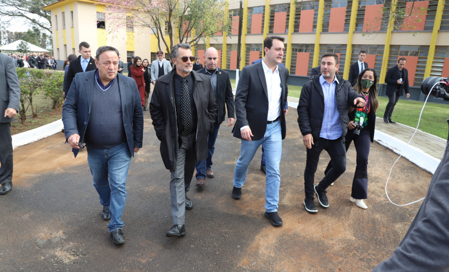 Governador inaugura nova unidade de progressão penal para recuperação de presos em Ponta Grossa