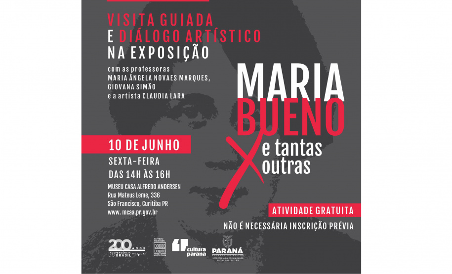 MCAA promove visita guiada e diálogo artístico sobre Maria Bueno