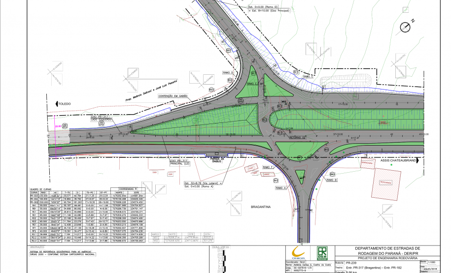 DER/PR vai pavimentar rodovia entre Toledo e Assis Chateaubriand