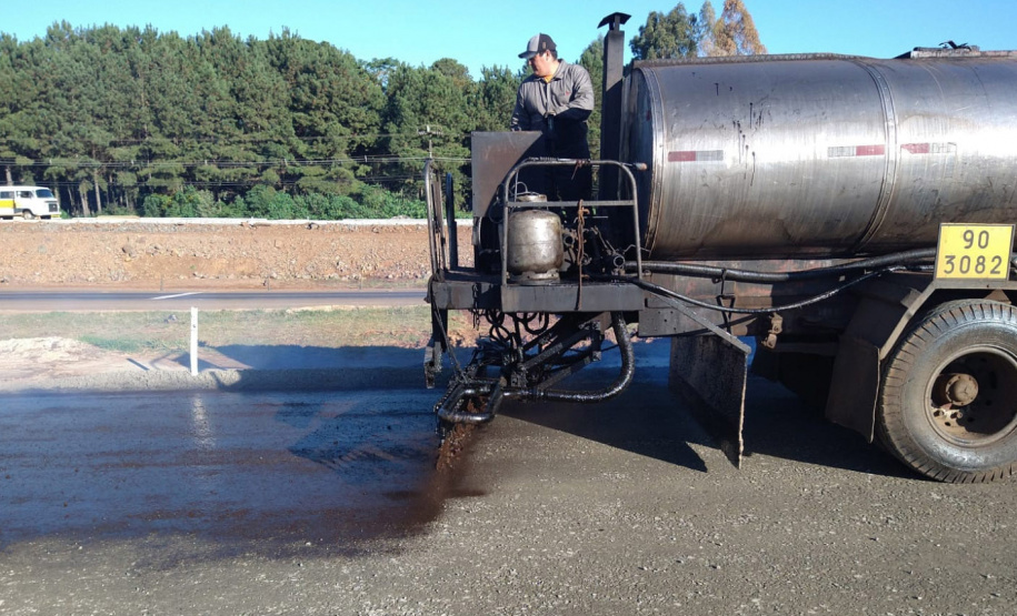 Duplicação da BR-277 em Guarapuava desvia tráfego de veículos para as marginais