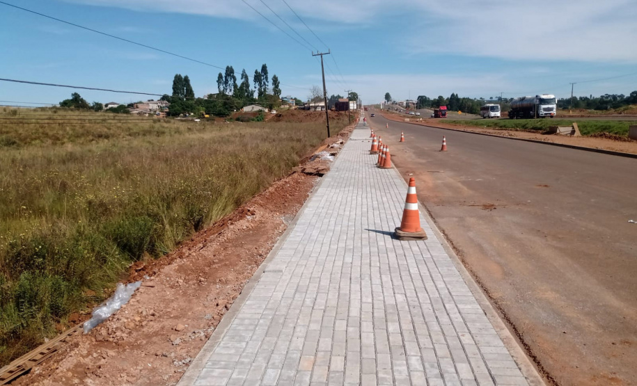 Duplicação da BR-277 em Guarapuava desvia tráfego de veículos para as marginais