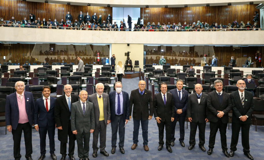 Governador em exercício Darci Piana participa de homenagem aos 88 anos do Crea-pr