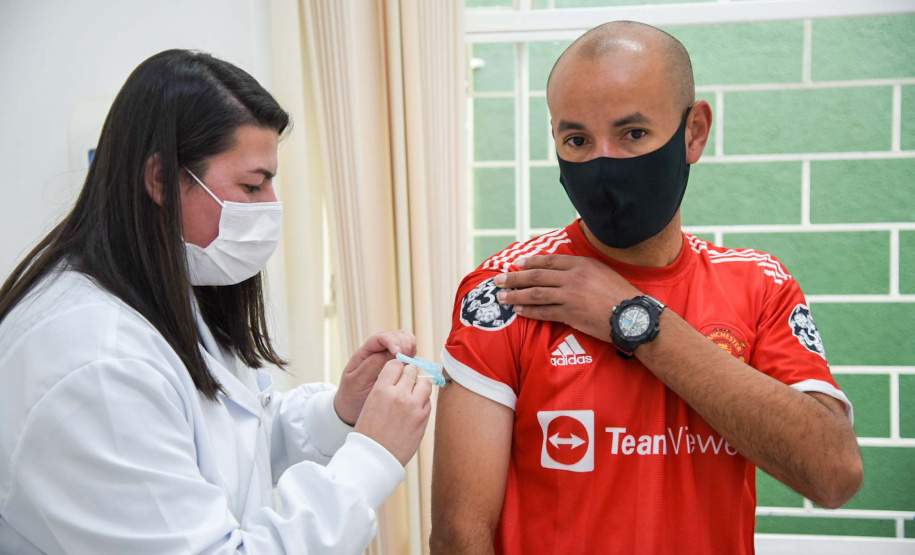 Mutirão da vacinação.