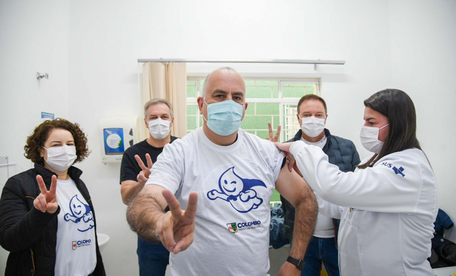 Mutirão da vacinação.