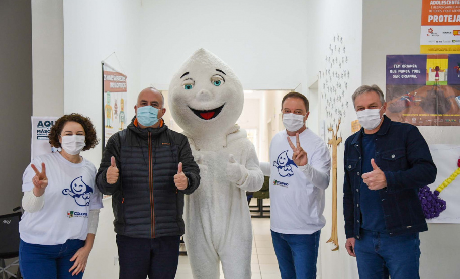 Mutirão da vacinação.