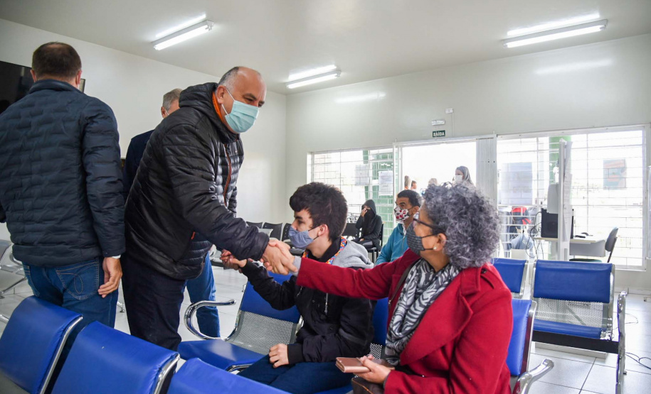 Mutirão da vacinação.