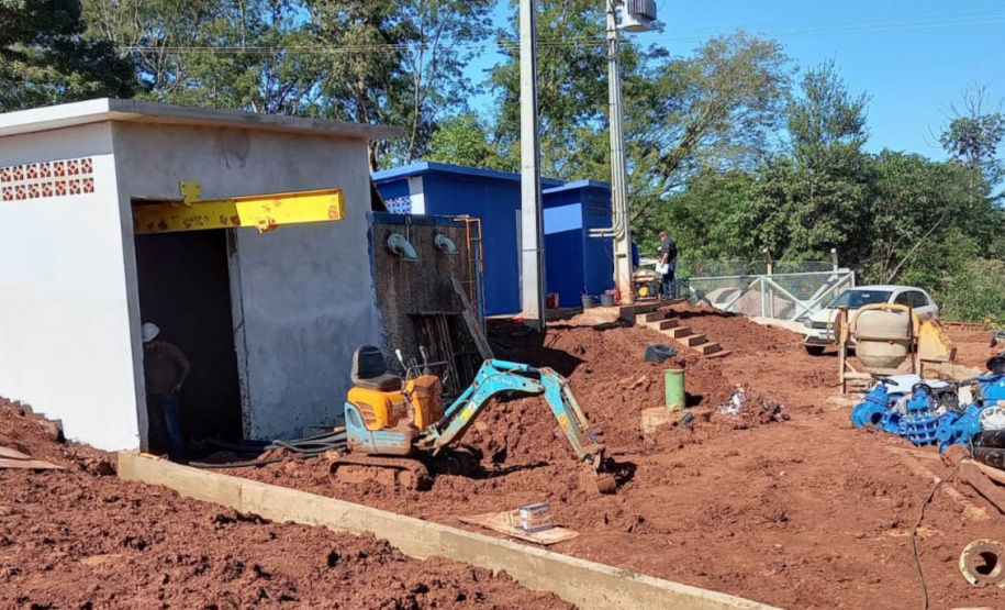 Sanepar dobra produção de água em Diamante do Oeste