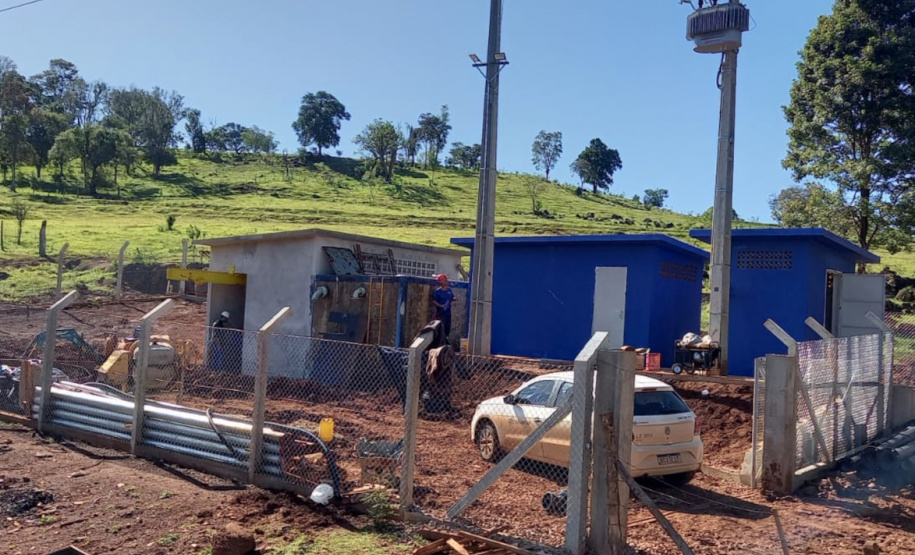 Sanepar dobra produção de água em Diamante do Oeste