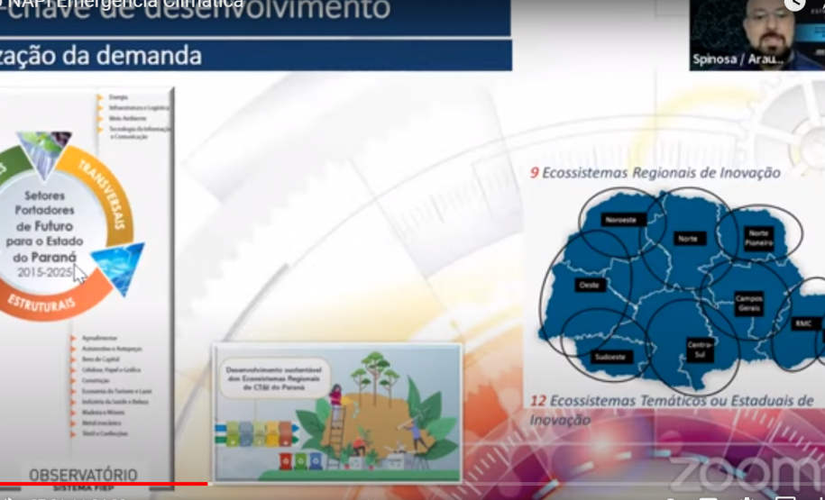 Araucária promove o lançamento do NAPI Emergência Climática