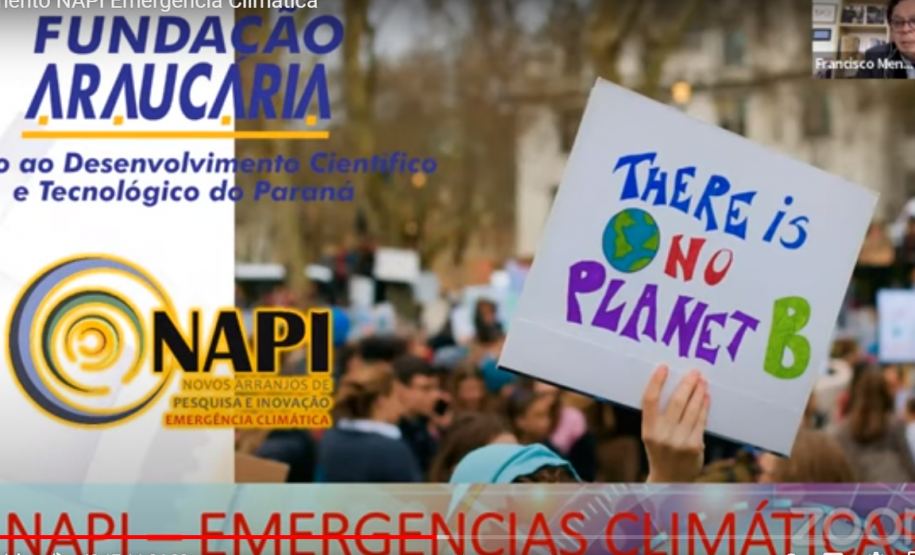 Araucária promove o lançamento do NAPI Emergência Climática