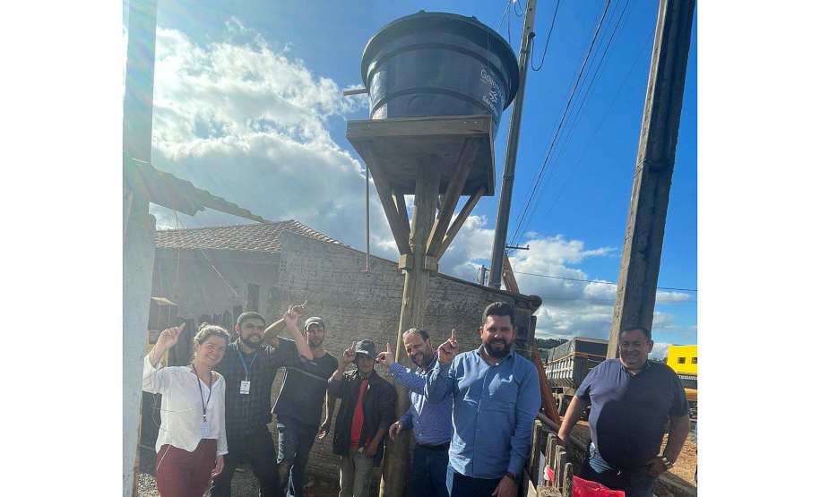 Caixa D’água Boa chega a mais 60 famílias de Wenceslau Braz e São José da Boa Vista