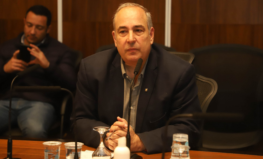 Governador Carlos Massa Ratinho Junior anuncia parceria entre Fiocruz,Tecpar e IBMP. Foto: Ari Dias/AEN.