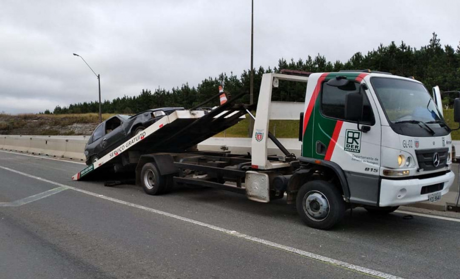 DER/PR registra mais de 14 mil atendimentos nas rodovias do antigo anel de integração