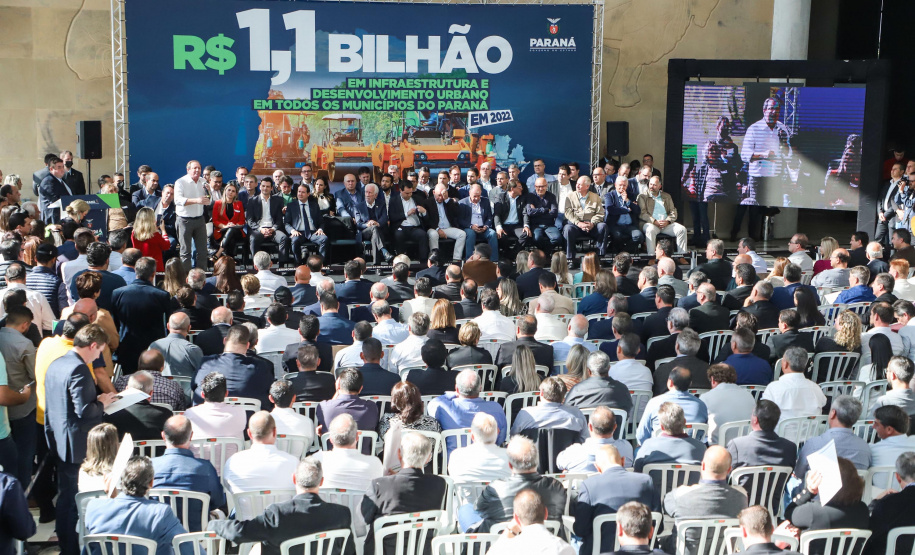 Governador Carlos Massa Ratinho Junior autoriza repasse de recursos para obras de infrestrutura urbana para municípios -