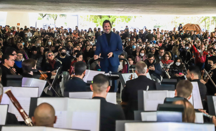 Orquestra Sinfônica se adapta ao mundo virtual e amplia visitas ao Interior do Paraná