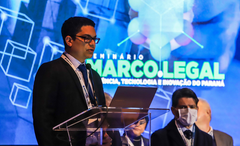 Seminário sobre o Marco Legal  de Ciência, Tecnologia e Inovação do Paraná - Desafios e Oportunidades - Curitiba, 20/06/2022 -  Foto: José Fernando Ogura/AEN