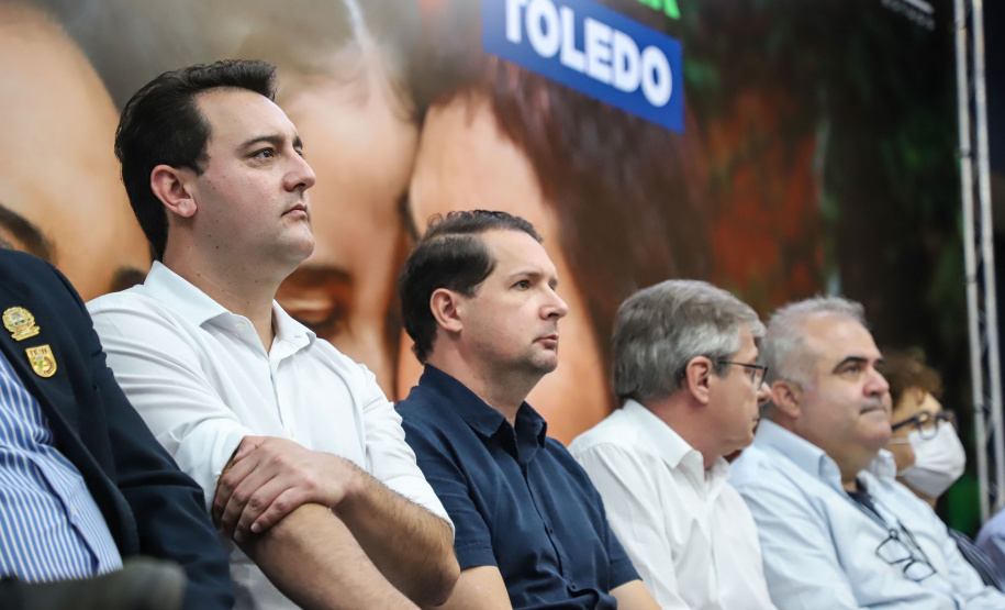 Governador Carlos Massa Ratinho Junior libera recursos para a infraestrutura urbana do município de Toledo, no Oeste do Estado -