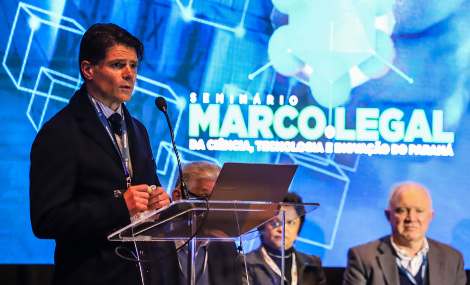 Seminário sobre o Marco Legal  de Ciência, Tecnologia e Inovação do Paraná - Desafios e Oportunidades - Curitiba, 20/06/2022 -  Foto: José Fernando Ogura/AEN
