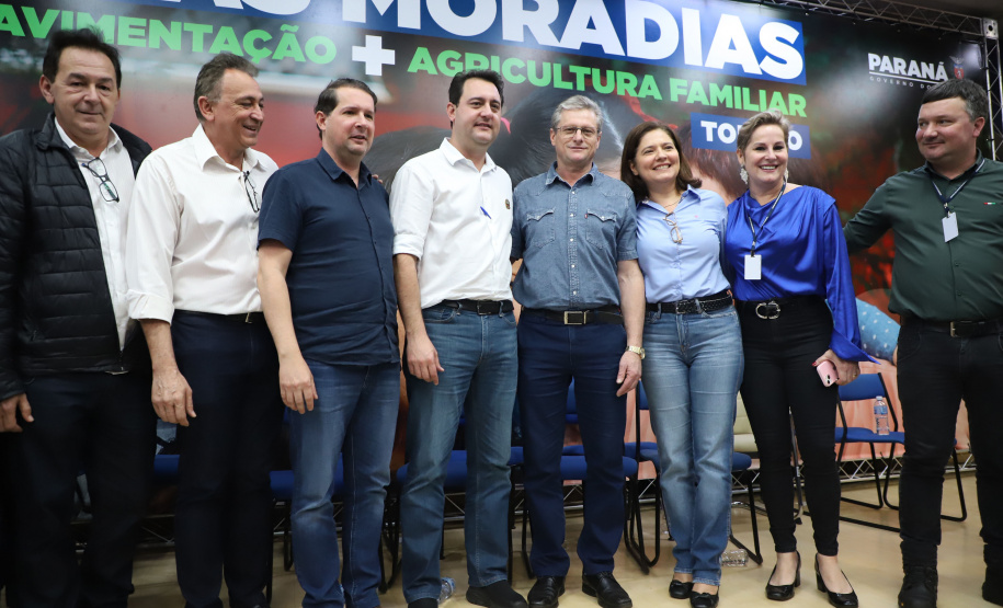 Governador Carlos Massa Ratinho Junior libera recursos para a infraestrutura urbana do município de Toledo, no Oeste do Estado -