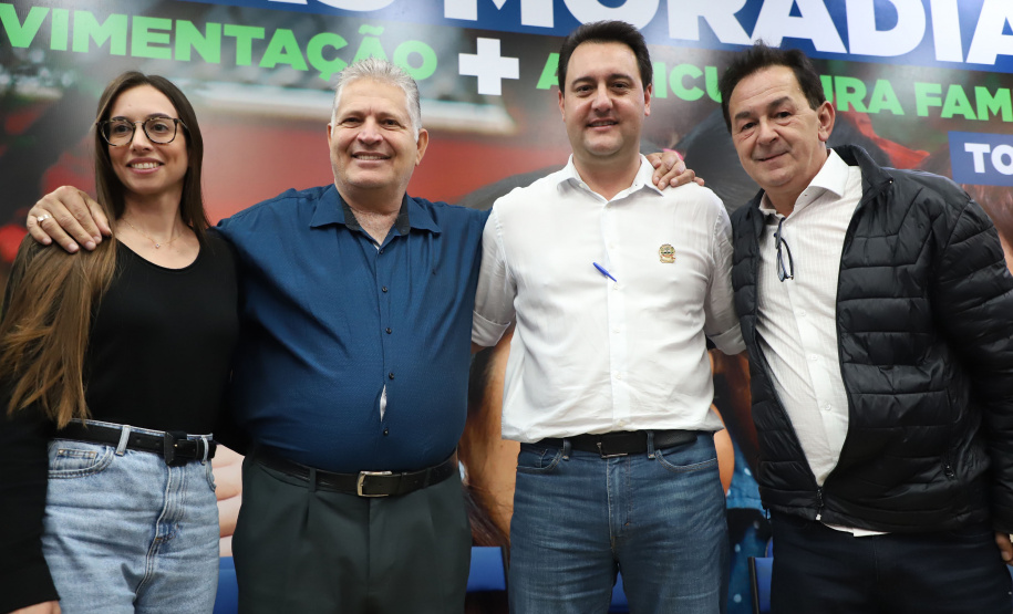 Governador Carlos Massa Ratinho Junior libera recursos para a infraestrutura urbana do município de Toledo, no Oeste do Estado -