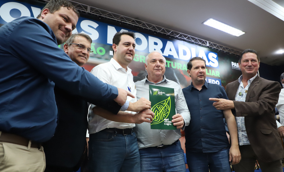 Governador Carlos Massa Ratinho Junior libera recursos para a infraestrutura urbana do município de Toledo, no Oeste do Estado -