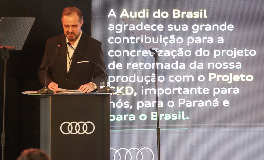 Governador na Audi