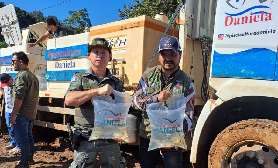 Paraná atinge meta de repovoar as bacias hidrográficas com 2,615 milhões de peixes nativos