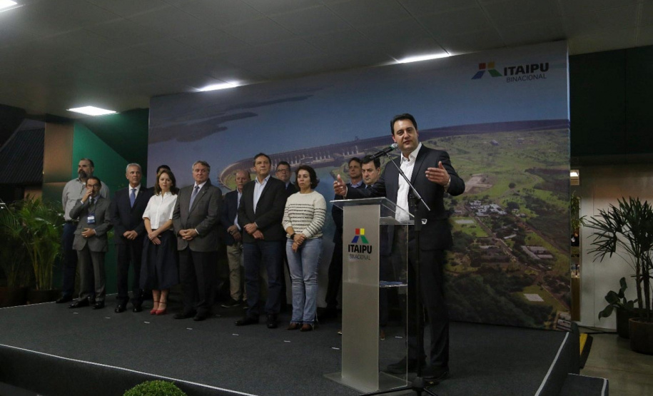 governador Carlos Massa Ratinho Junior anuncia nesta segunda-feira (27) a  construção de um museu internacional de arte em Foz do Iguaçu, a primeira  instituição cultural da América Latina a contar com a cooperação do Centro  Georges Pompidou, da França