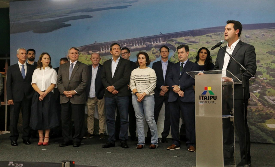 governador Carlos Massa Ratinho Junior anuncia nesta segunda-feira (27) a  construção de um museu internacional de arte em Foz do Iguaçu, a primeira  instituição cultural da América Latina a contar com a cooperação do Centro  Georges Pompidou, da França