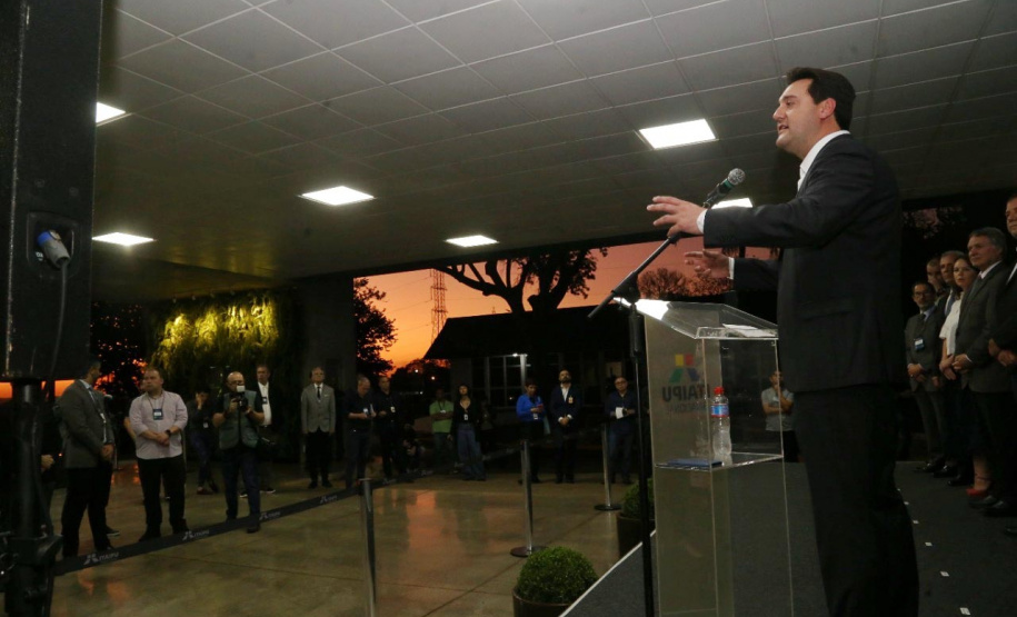 governador Carlos Massa Ratinho Junior anuncia nesta segunda-feira (27) a  construção de um museu internacional de arte em Foz do Iguaçu, a primeira  instituição cultural da América Latina a contar com a cooperação do Centro  Georges Pompidou, da França