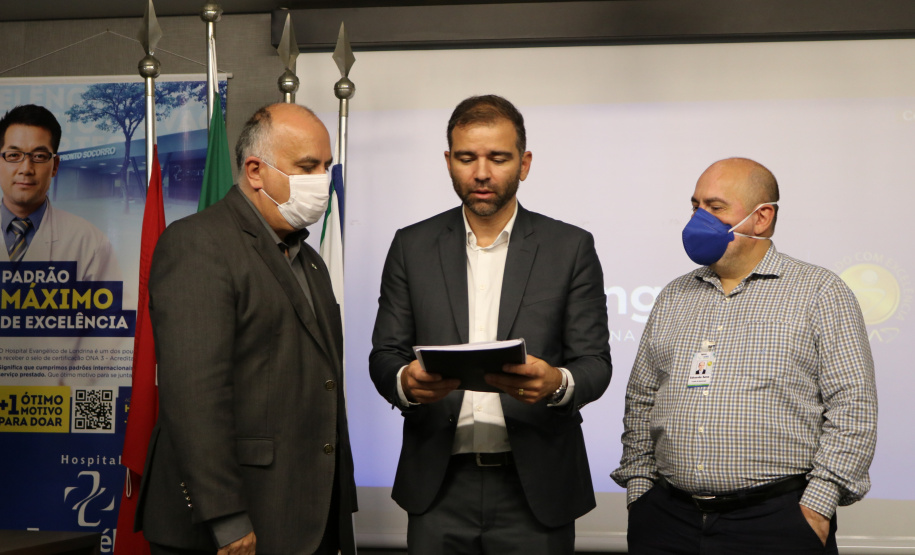 Com apoio do Estado, Hospital Evangélico de Londrina inaugura a nova torre de elevadores