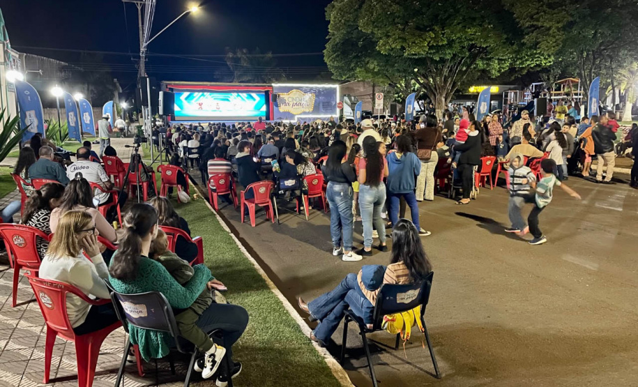 CINEMA NA PRAÇA - CENTENÁRIO DO SUL