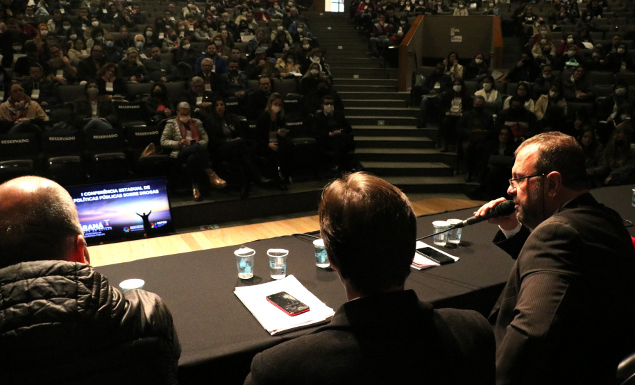 Conferência debate construção do Plano Estadual de Políticas sobre Drogas