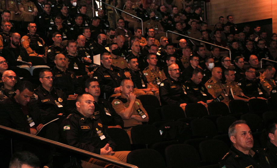 Polícia Militar do Paraná realiza simpósio para enfrentamento de crimes violentos contra o patrimônio