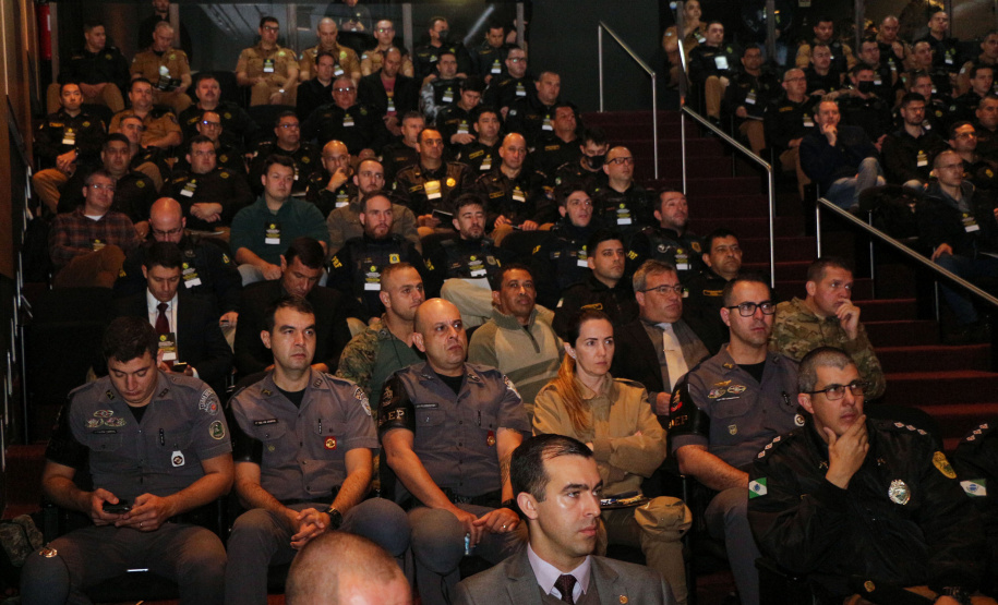 Polícia Militar do Paraná realiza simpósio para enfrentamento de crimes violentos contra o patrimônio