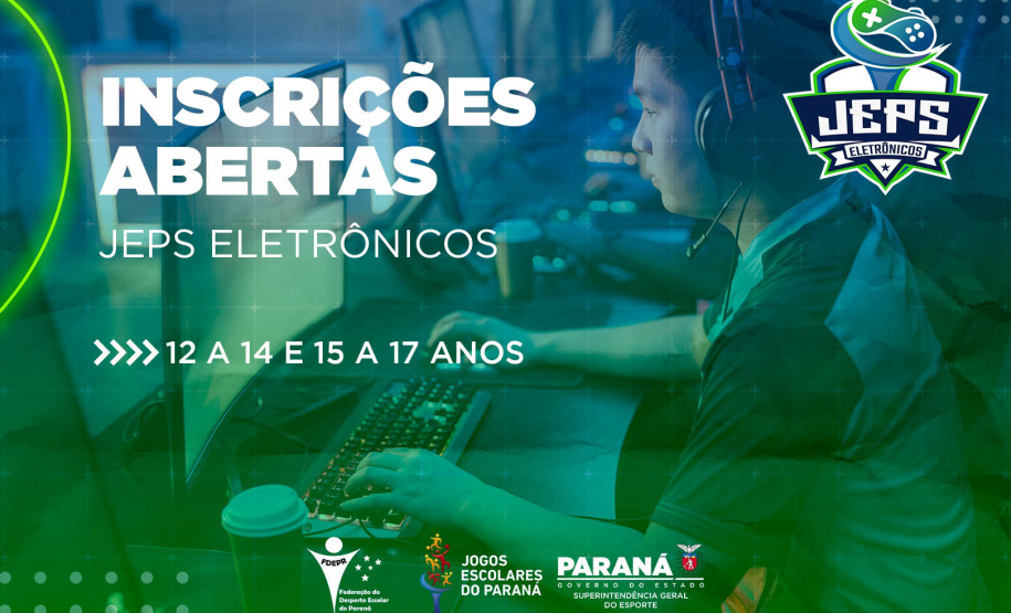 Jogos Escolares Eletrônicos abrem inscrições nesta segunda (20)