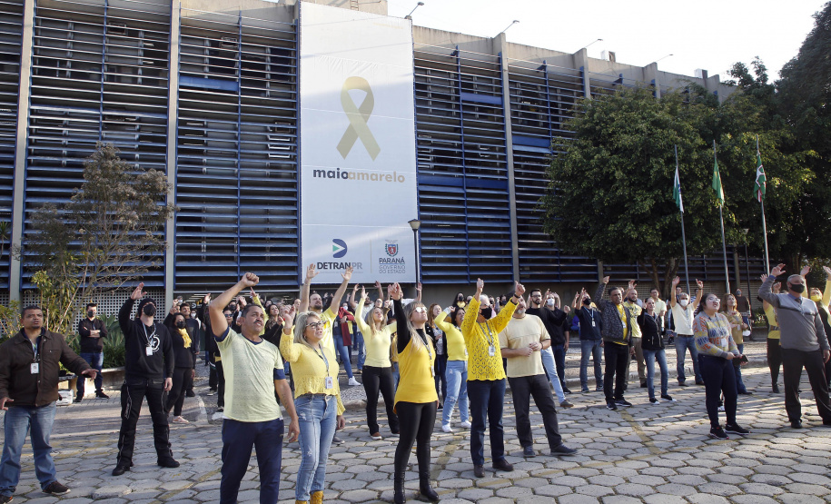 Ações do Maio Amarelo alcançam quase dez mil pessoas no Paraná