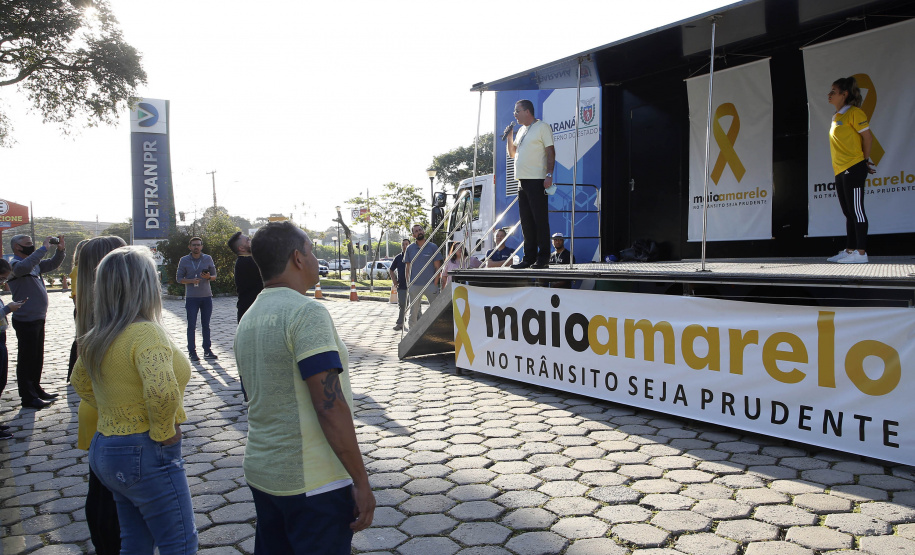 Ações do Maio Amarelo alcançam quase dez mil pessoas no Paraná