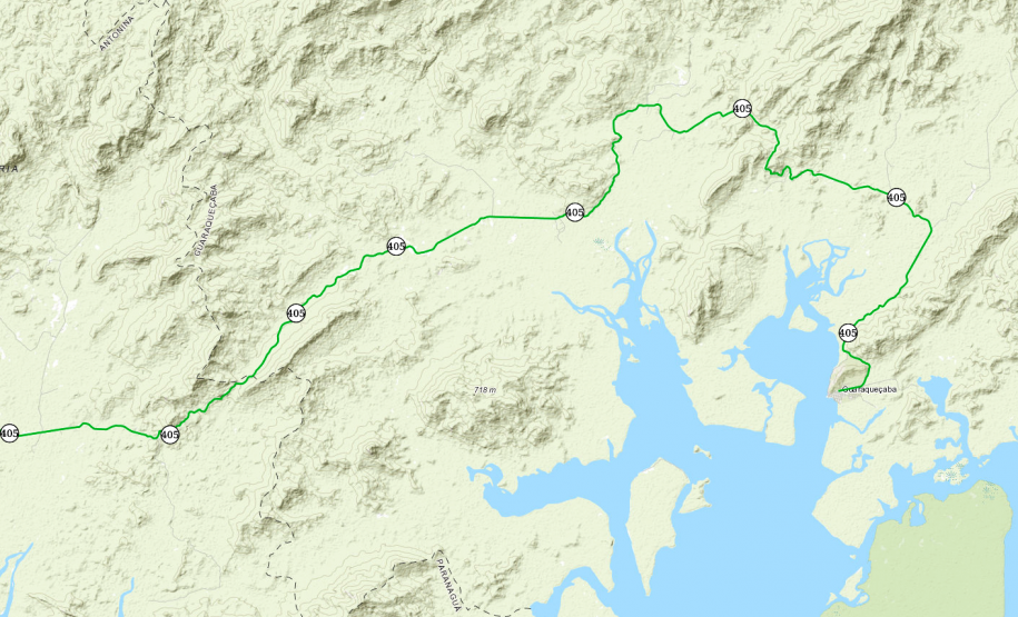 Empresa vence licitação para conservar rodovia de Guaraqueçaba com proposta de R$ 6,3 mi