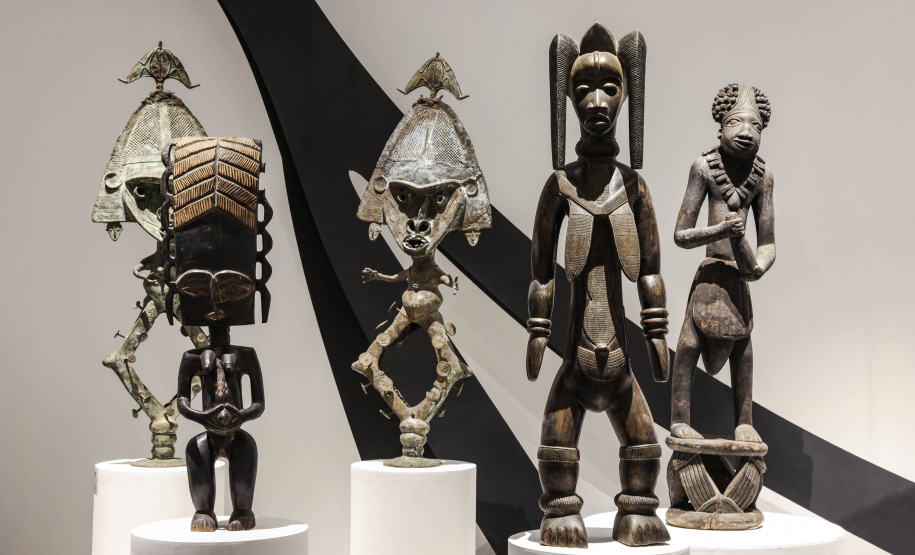 MON promove visita mediada, oficina e videoconferência da exposição de arte africana