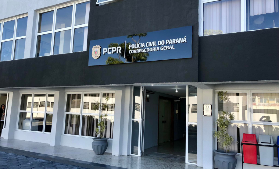 Polícia Civil finaliza revitalização do prédio da Corregedoria Geral, em Curitiba