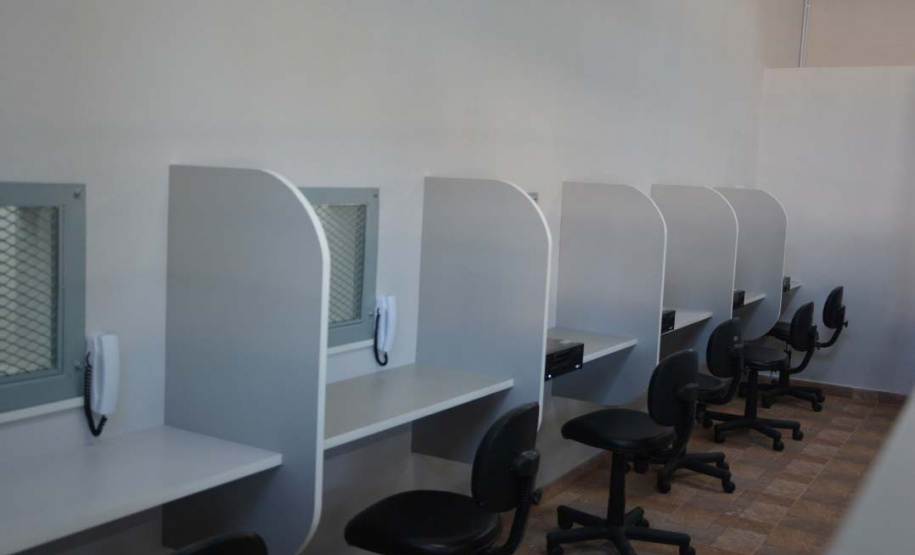 Penitenciária Central do Estado inaugura parlatório moderno e humanizado