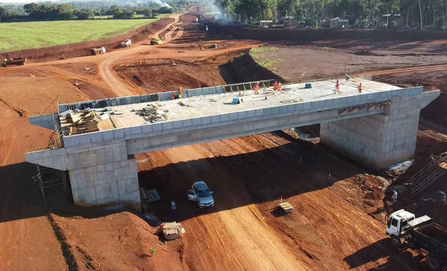 Ponte da Integração chega a 86%; faltam 76,80 metros