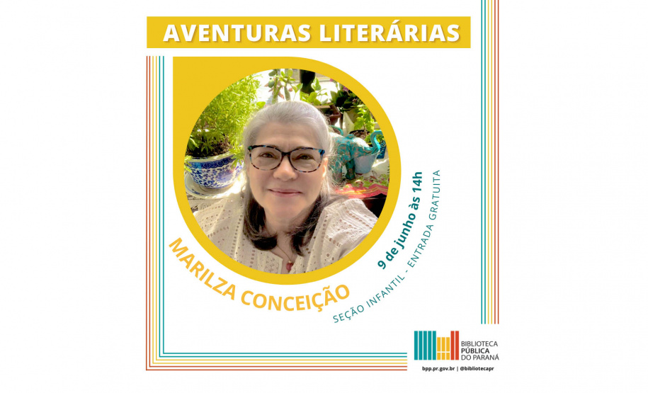 Escritora Marilza Conceição participa do projeto Aventuras Literárias da Biblioteca Pública