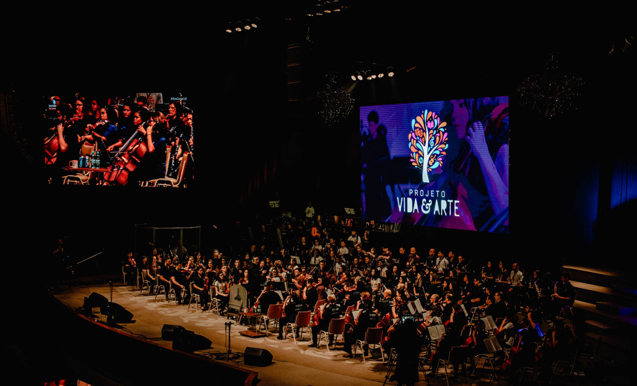 Projeto Vida & Arte faz inclusão musical para crianças e adolescentes de Curitiba em áreas vulneráveis