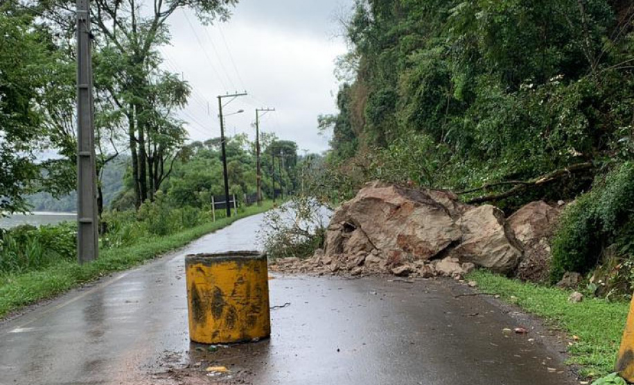 Avança licitação de obra para solucionar queda de rochas em União da Vitória
